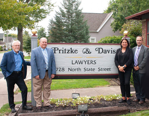 Photo of the attorneys at Pritzke & Davis, LLP